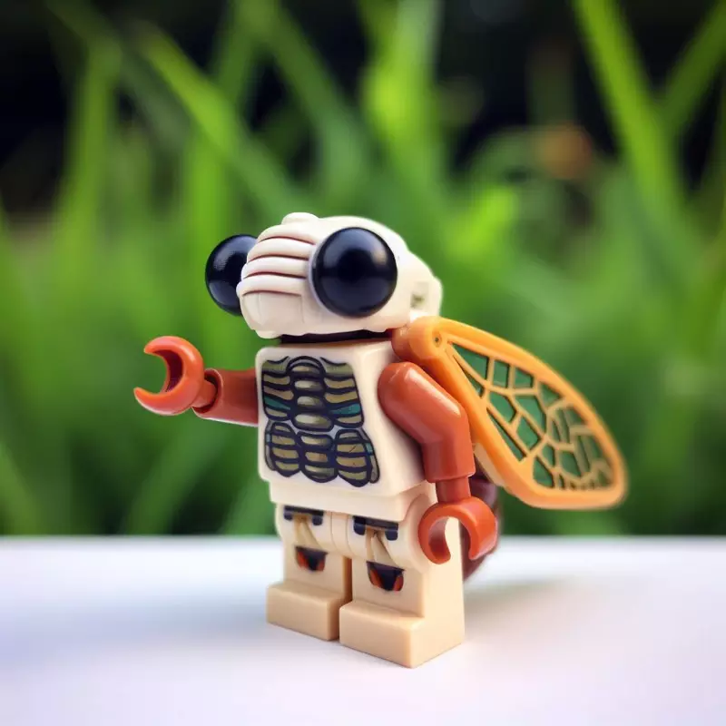 AI created Lego Cicada